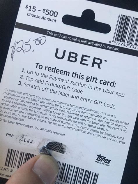 Tap the Account icon and select Wallet. . Uber gift card code hack